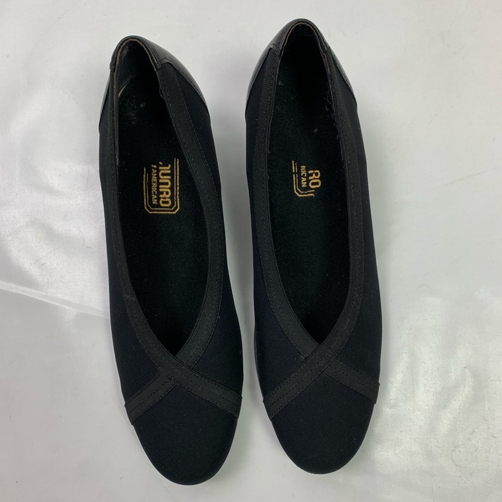 Munro Womens Black Heels Slip on Size 8.5 M - Picture 2 of 8